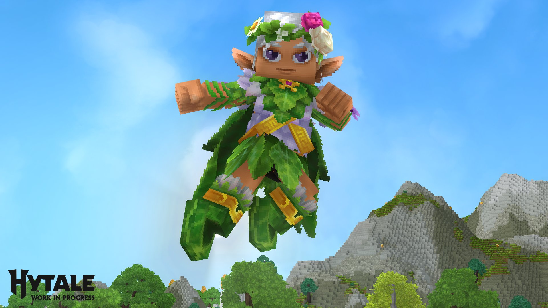 Cosmético de Hytale inspirado en guardián del bosque